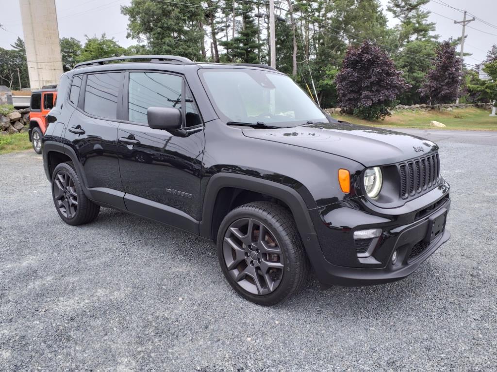 Used 2021 Jeep Renegade 80TH Edition with VIN ZACNJDB1XMPM55144 for sale in Marion, MA