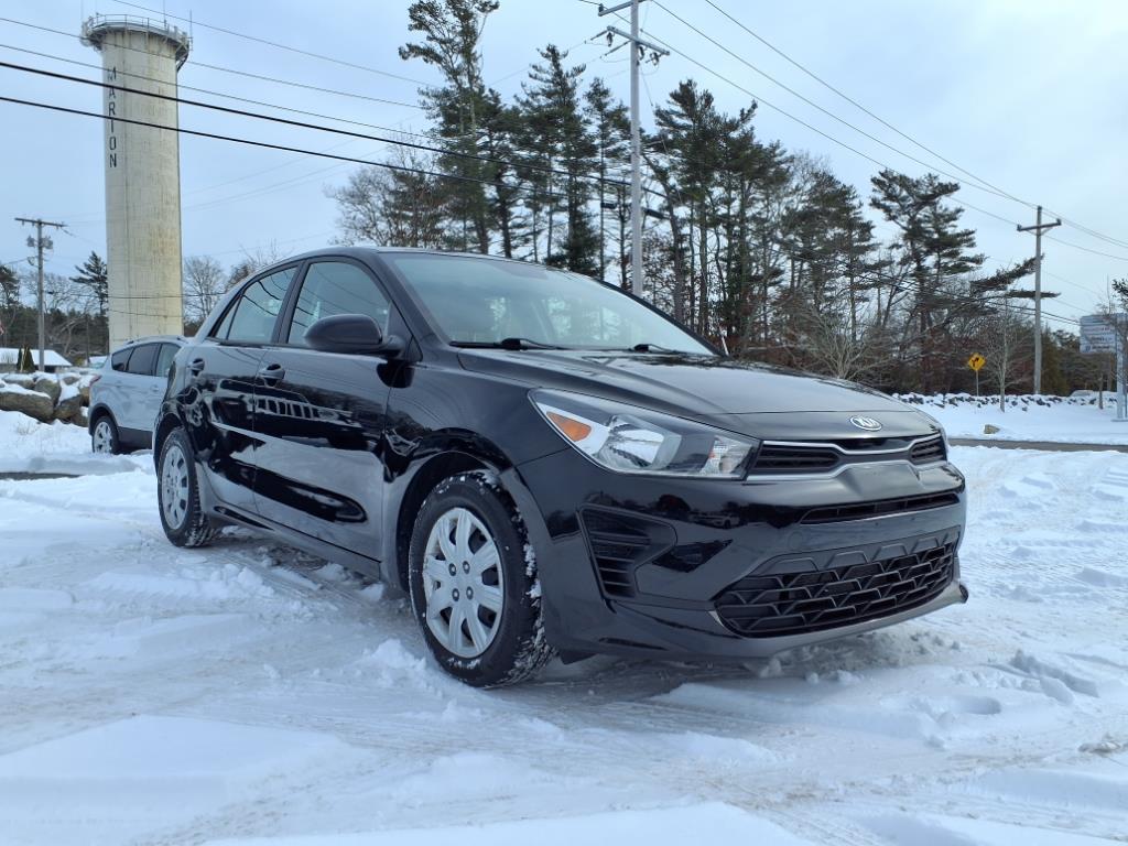 Used 2021 Kia Rio 5-Door S with VIN 3KPA25AD3ME391719 for sale in Marion, MA
