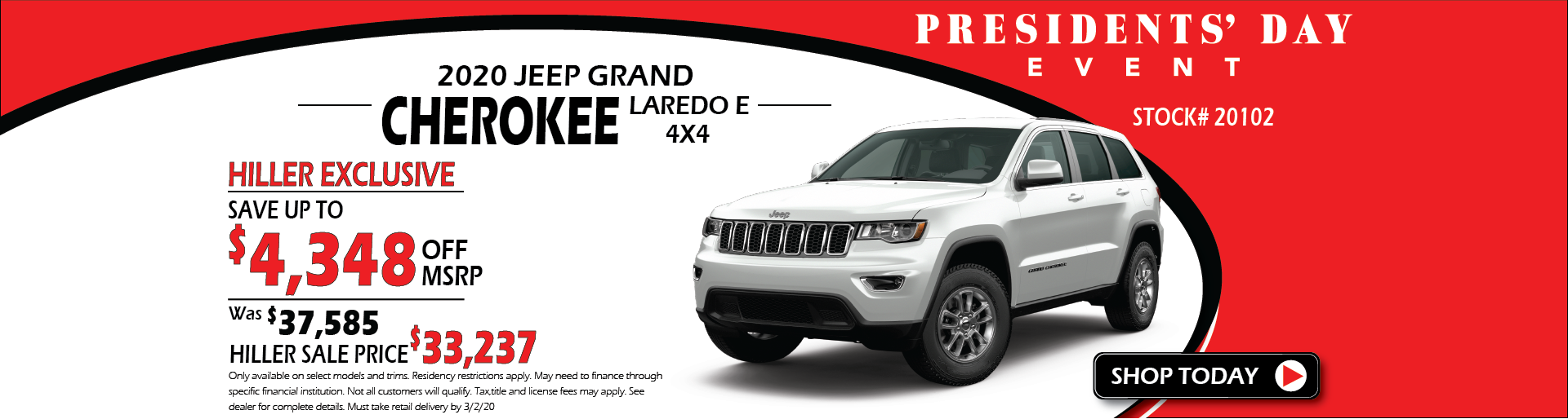 Monthly Vehicle Specials Hiller Company CJDR Marion, MA