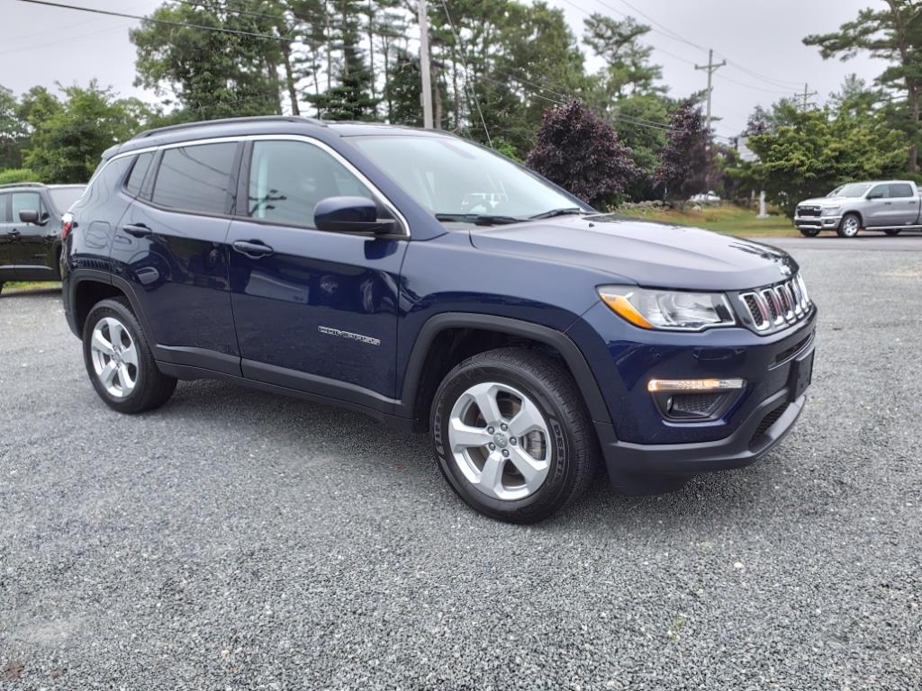 Used 2021 Jeep Compass Latitude with VIN 3C4NJDBB7MT529673 for sale in Marion, MA