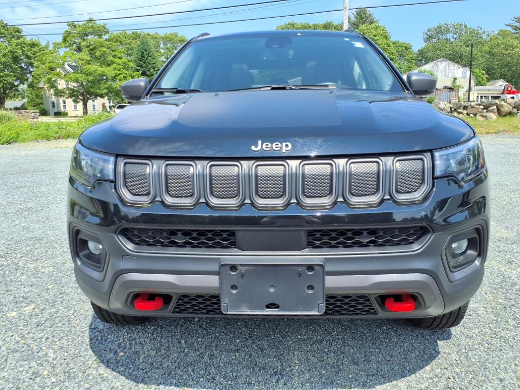Used 2022 Jeep Compass Trailhawk with VIN 3C4NJDDB5NT145003 for sale in Marion, MA