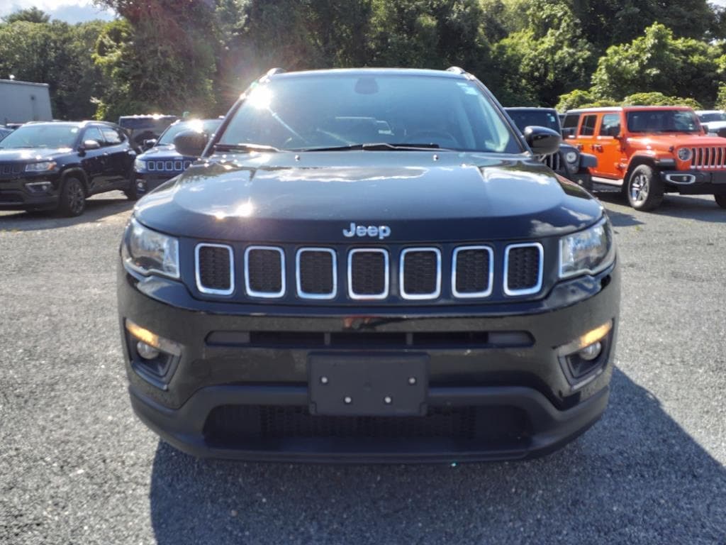 Used 2021 Jeep Compass Latitude with VIN 3C4NJDBBXMT575577 for sale in Marion, MA