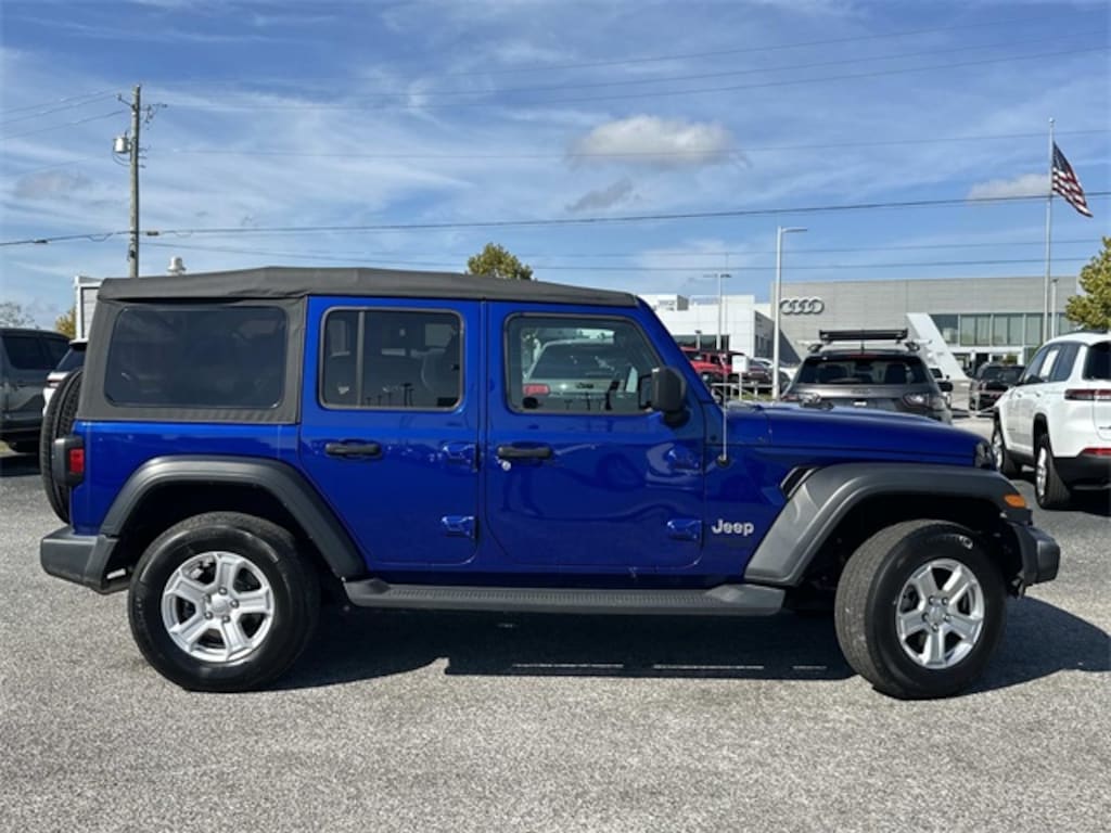 Used 2019 Jeep Wrangler Unlimited Sport S SUV