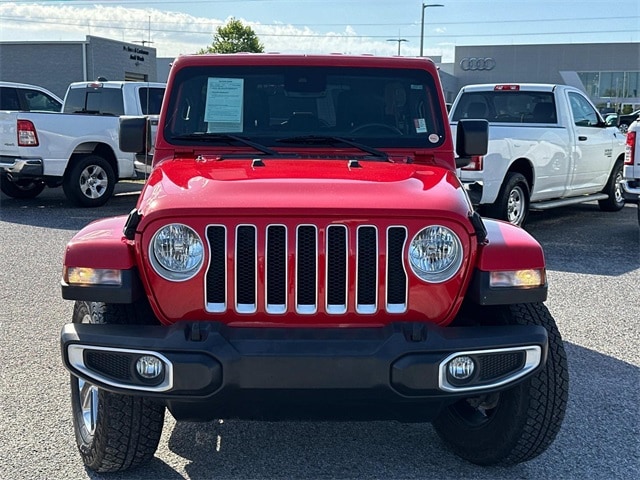 Used 2020 Jeep Wrangler Unlimited Sahara with VIN 1C4HJXEN1LW286553 for sale in Pensacola, FL