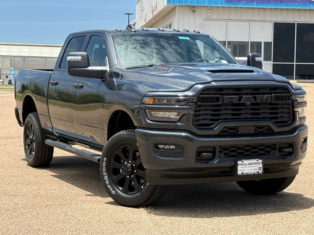 New 2026 Ram 2500 BLACK EXPRESS CREW CAB 4X4 6'4 BOX Pickup