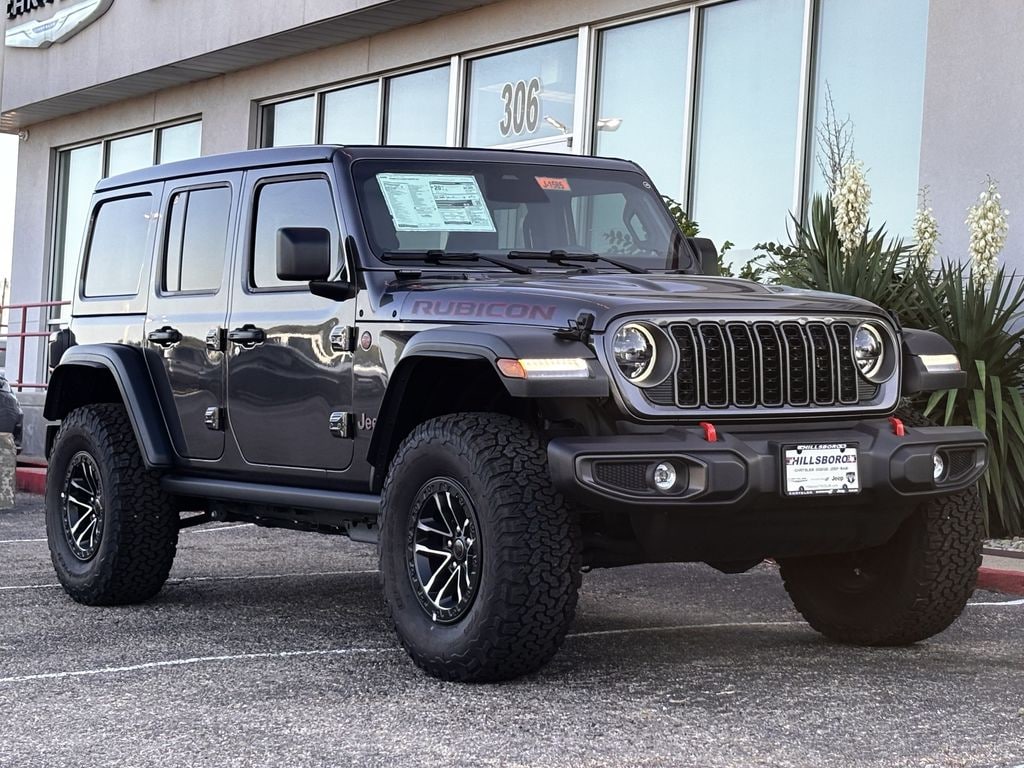 New 2026 Jeep Wrangler 4-DOOR RUBICON Sport Utility