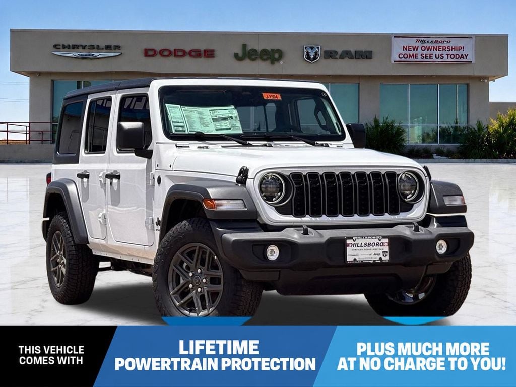 New 2026 Jeep Wrangler 4-DOOR SPORT S