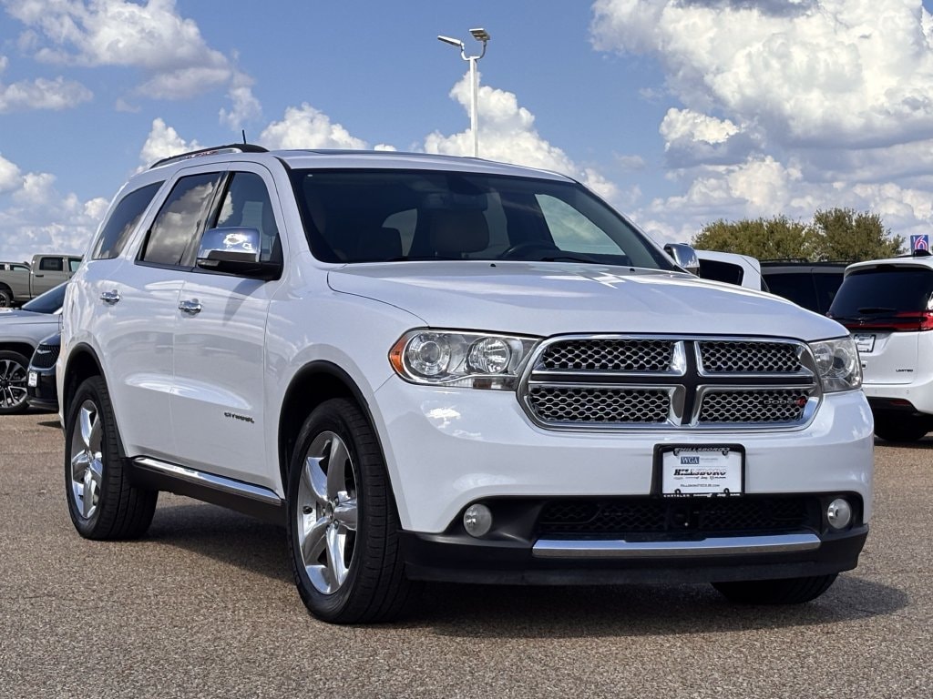Used 2013 Dodge Durango Citadel with VIN 1C4SDHET5DC681971 for sale in Hillsboro, TX