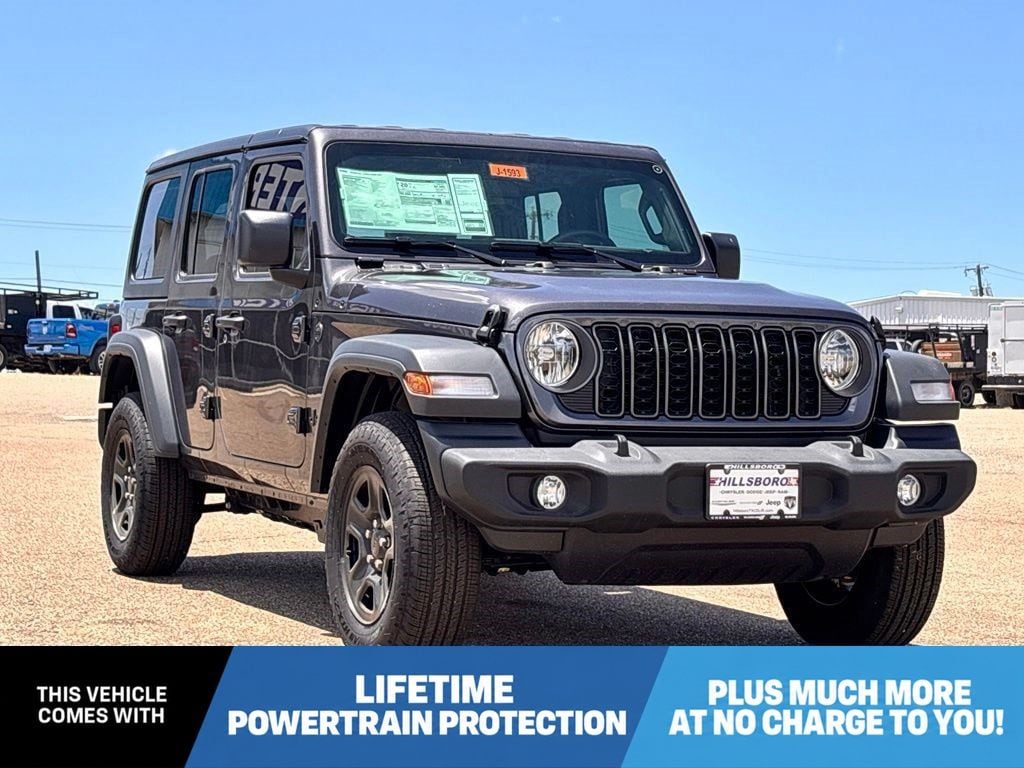 New 2026 Jeep Wrangler 4-DOOR SPORT
