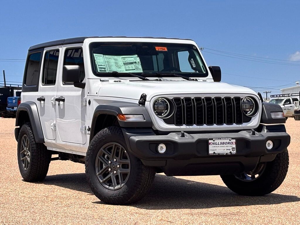 New 2026 Jeep Wrangler 4-DOOR SPORT S Sport Utility