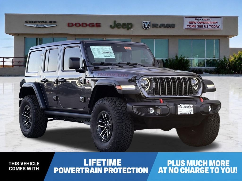 New 2026 Jeep Wrangler 4-DOOR RUBICON Sport Utility