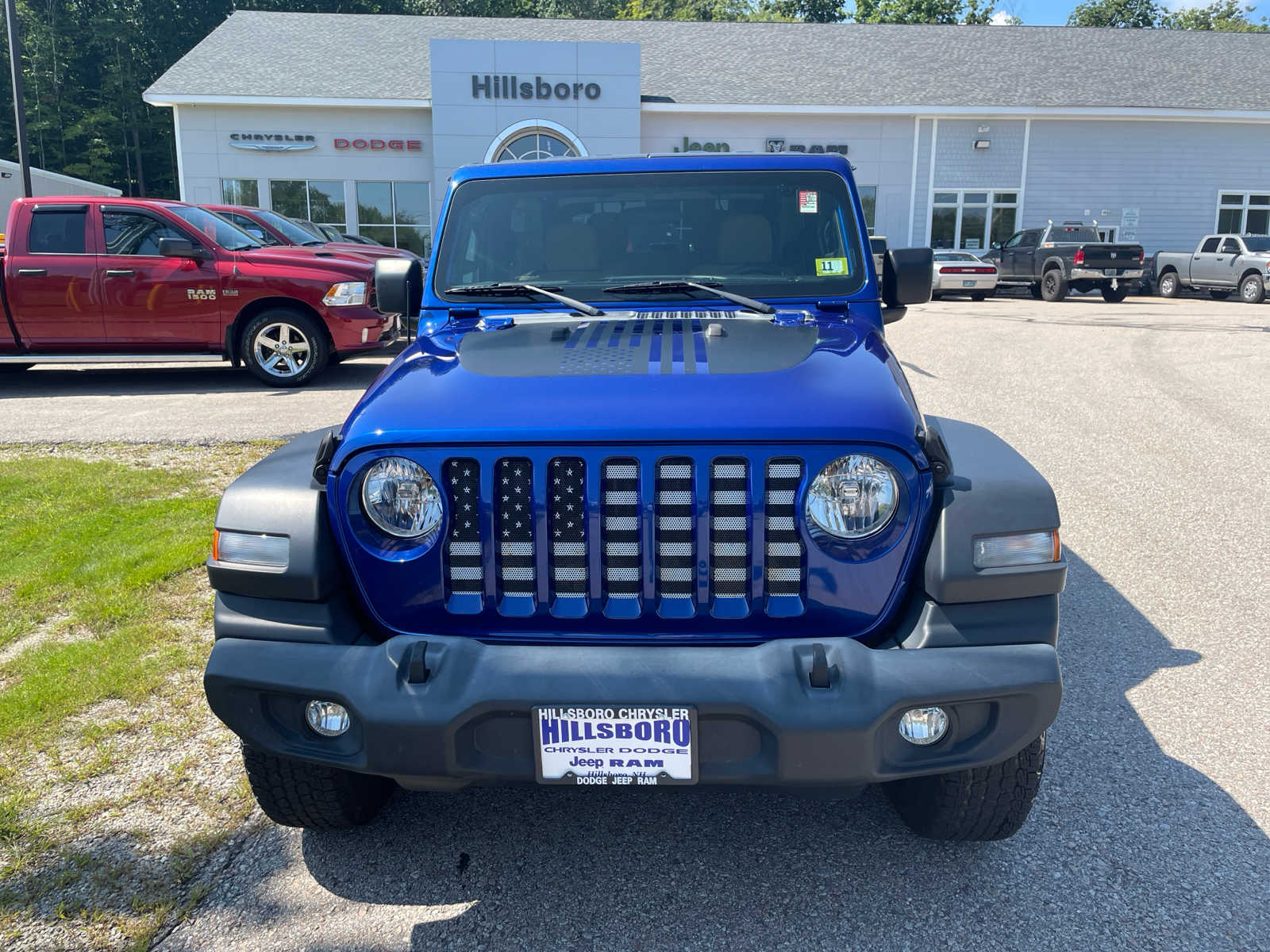 Used 2019 Jeep Wrangler Sport S with VIN 1C4GJXAN6KW545201 for sale in Hillsboro, NH