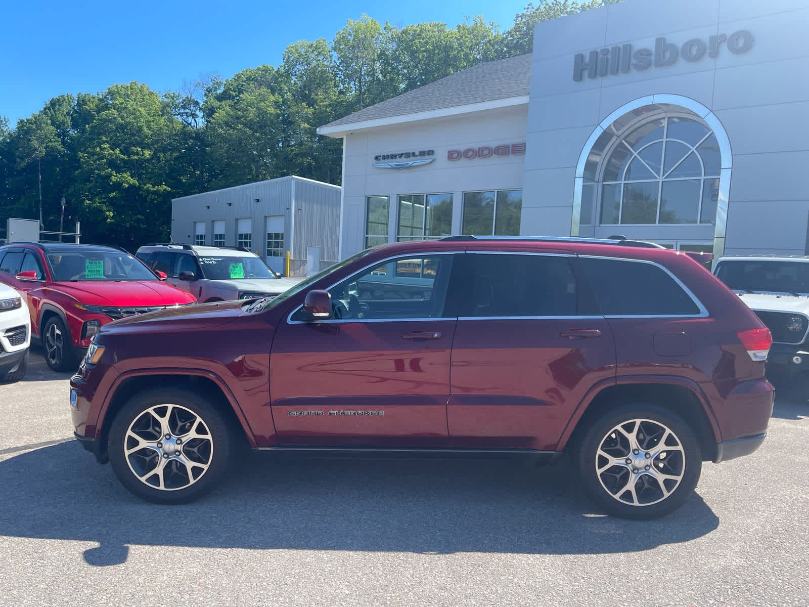 Used 2018 Jeep Grand Cherokee Limited Sterling Edition with VIN 1C4RJFBG5JC135167 for sale in Hillsborough, NH