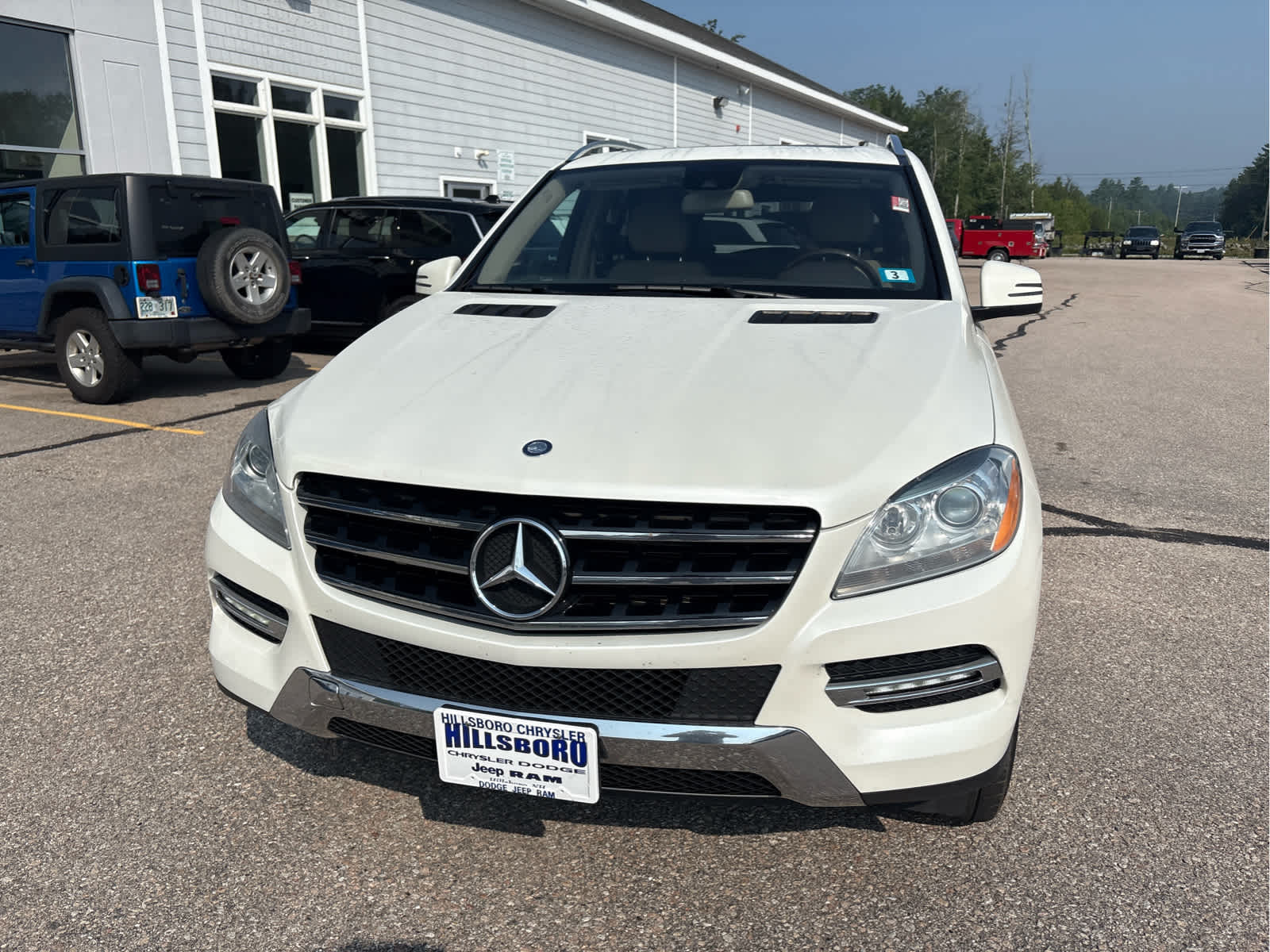 Used 2014 Mercedes-Benz M-Class ML350 with VIN 4JGDA5HB3EA340838 for sale in Hillsborough, NH