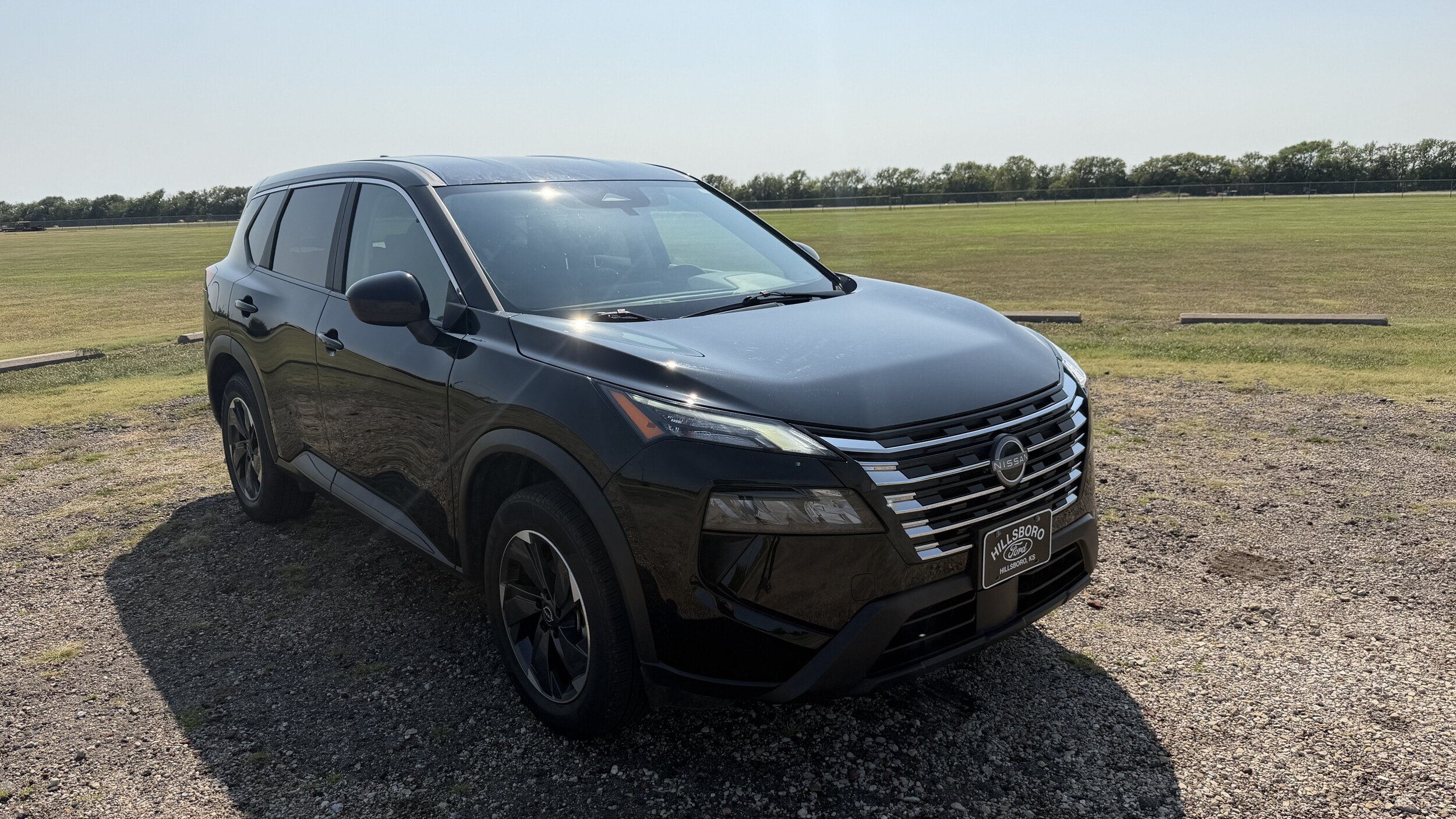 Super Black 2025 Nissan Rogue SUV / Crossover All-Wheel Drive Continuously Variable Transmission