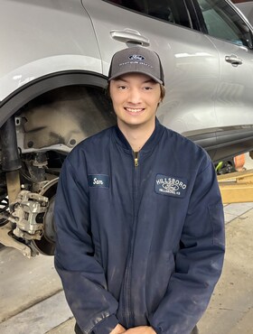 Staff member Sam Sorensen from ID_2d6a0df4ad6d