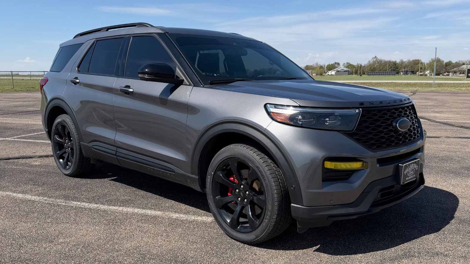 Carbonized Gray Metallic 2021 Ford Explorer ST AWD SUV / Crossover All-Wheel Drive 10-Speed Automatic