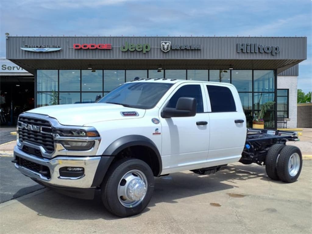 New 2025 Ram 4500 Chassis Cab 4500 TRADESMAN CHASSIS CREW CAB 4X4 60' CA Pickup