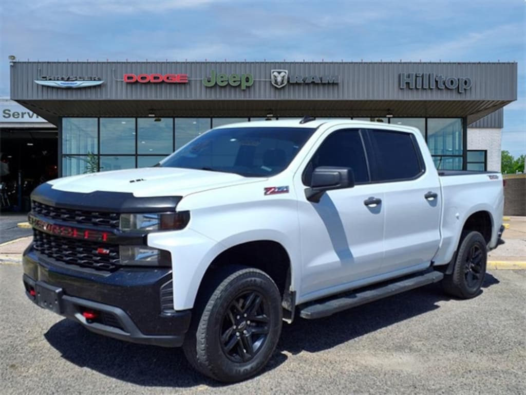 Used 2021 Chevrolet Silverado 1500 Custom Trail Boss Truck Crew Cab
