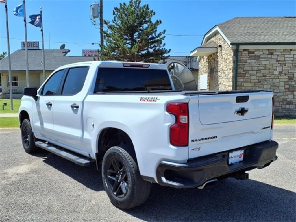 Used 2021 Chevrolet Silverado 1500 Custom Trail Boss Truck Crew Cab