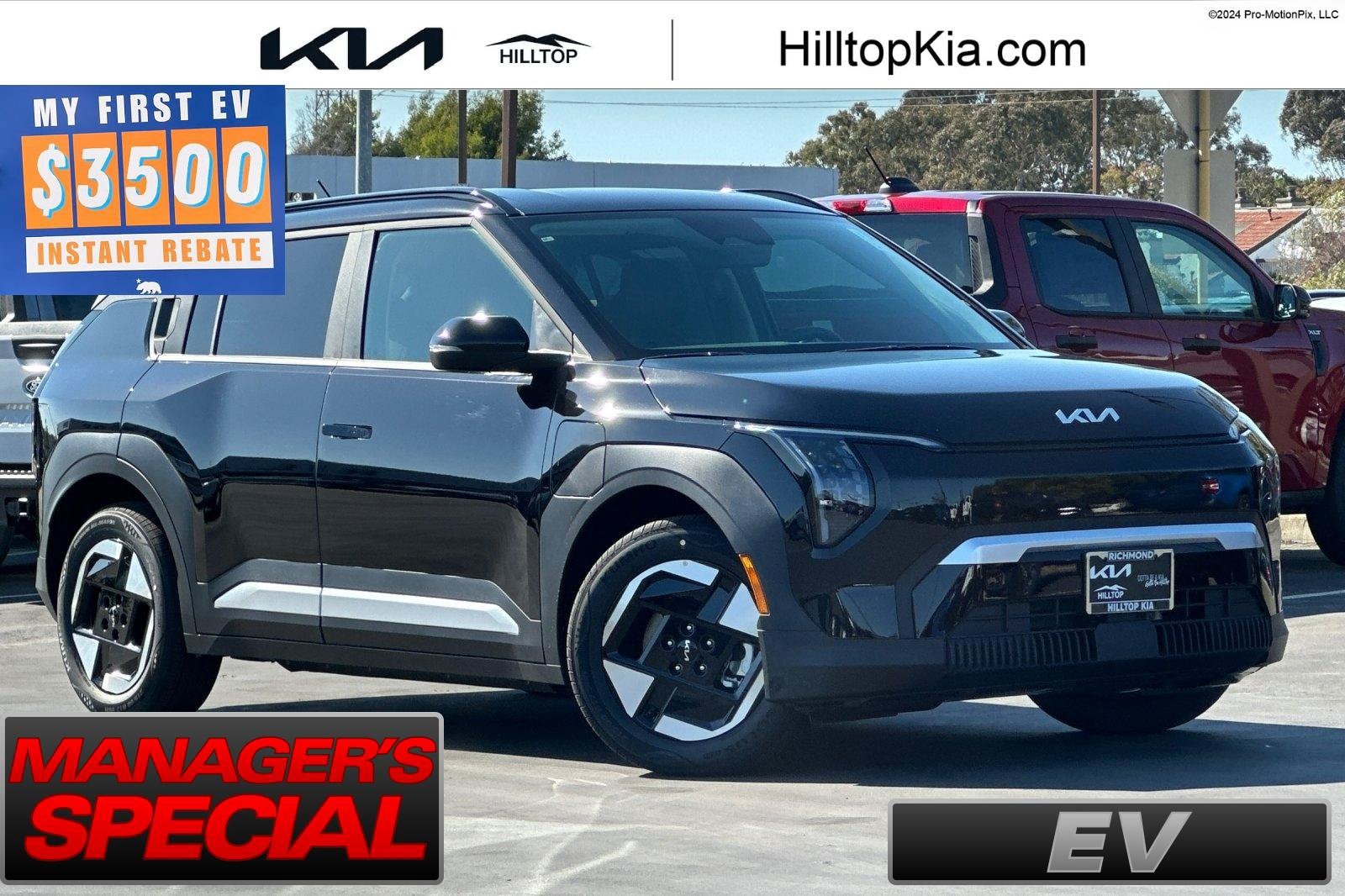 Aurora Black Pearl 2027 Kia EV3 SUV / Crossover  1-Speed Automatic