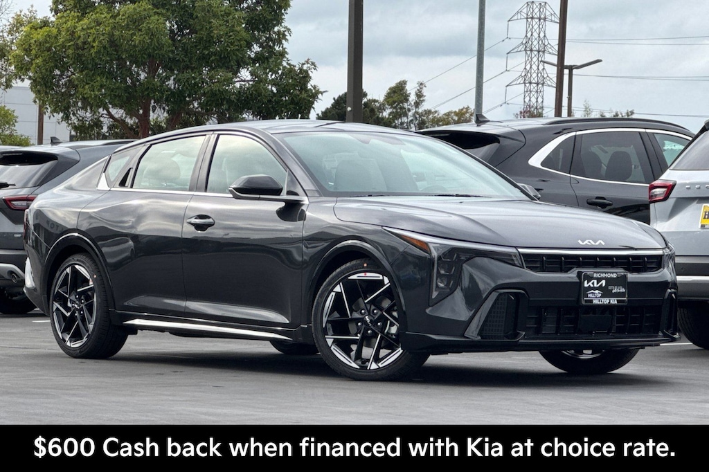 New 2025 Kia K4 GT-Line Sedan