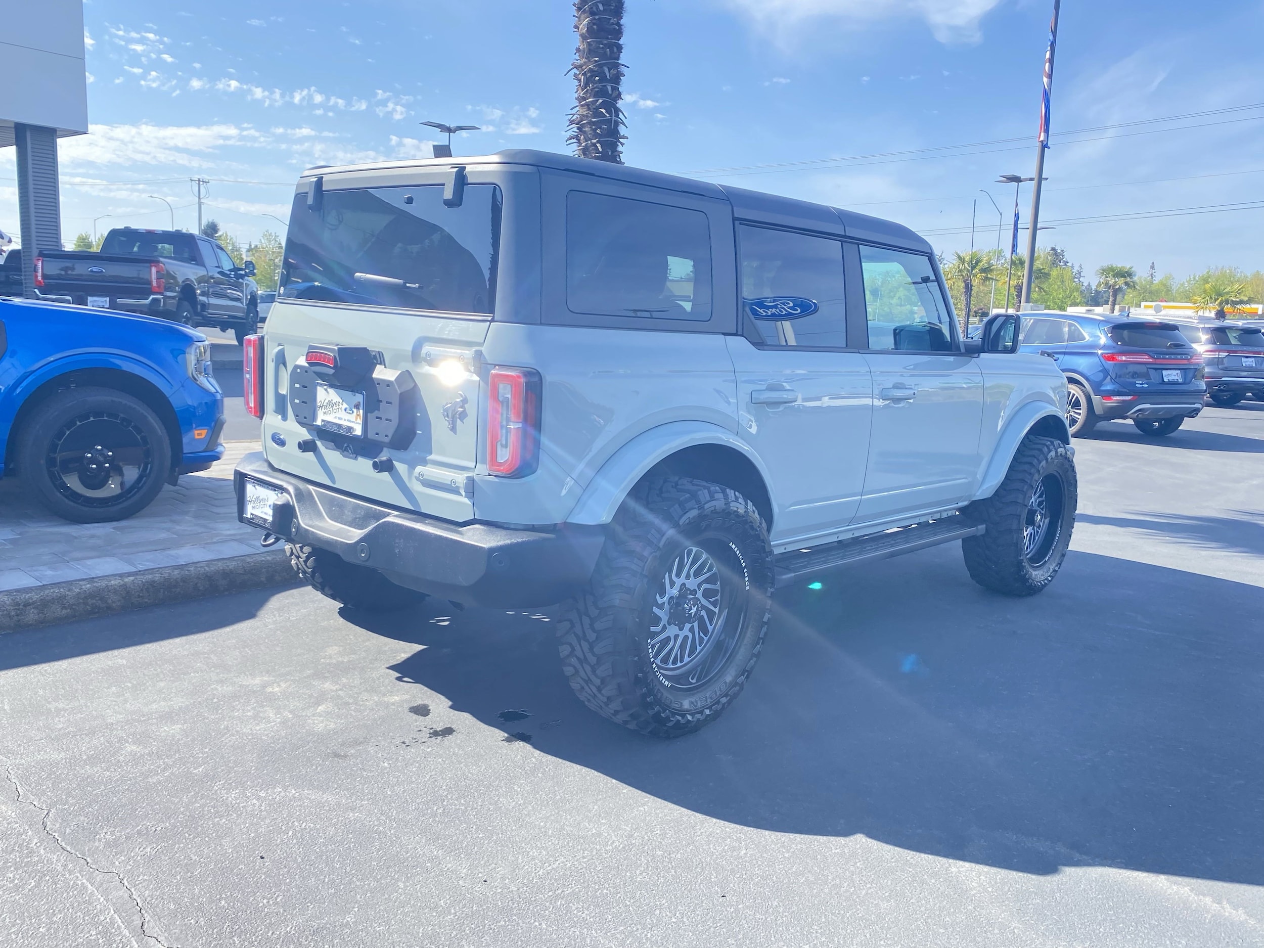 Used 2022 Ford Bronco 4-Door Outer Banks with VIN 1FMDE5DH7NLB11677 for sale in Woodburn, OR