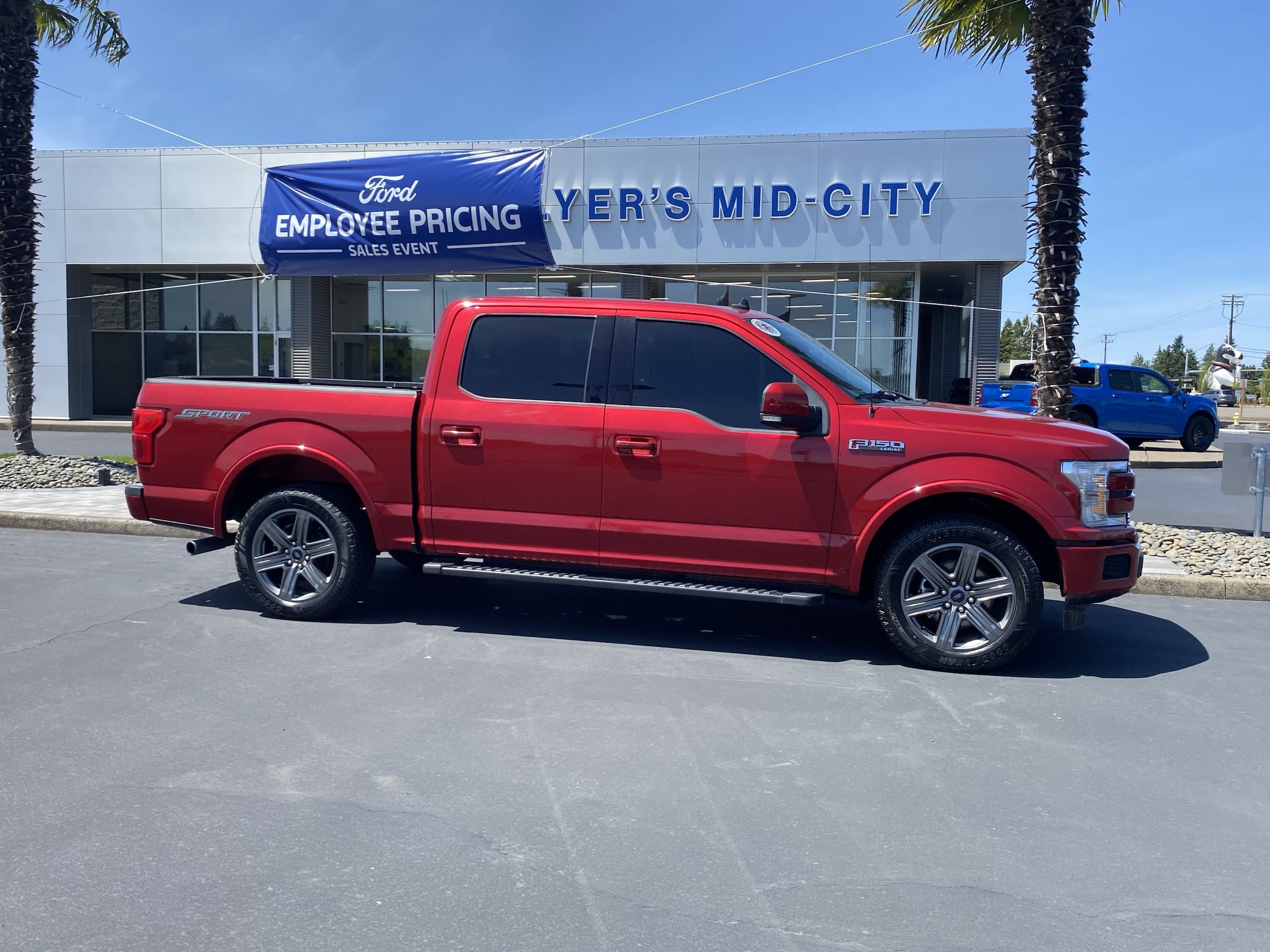 Used 2020 Ford F-150 Lariat with VIN 1FTEW1C45LKE63611 for sale in Woodburn, OR