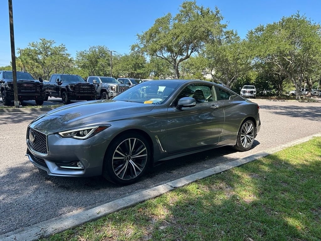 Used 2020 INFINITI Q60 Luxe AWD Coupe
