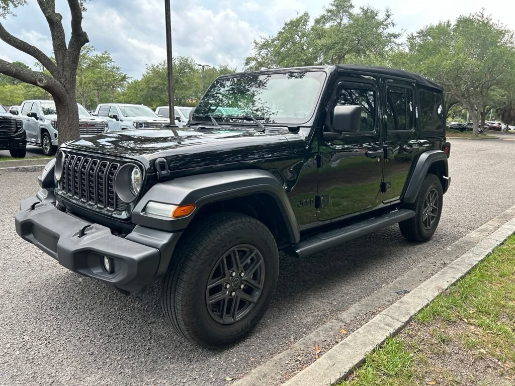 Used 2024 Jeep Wrangler 4-Door Sport S 4x4 SUV
