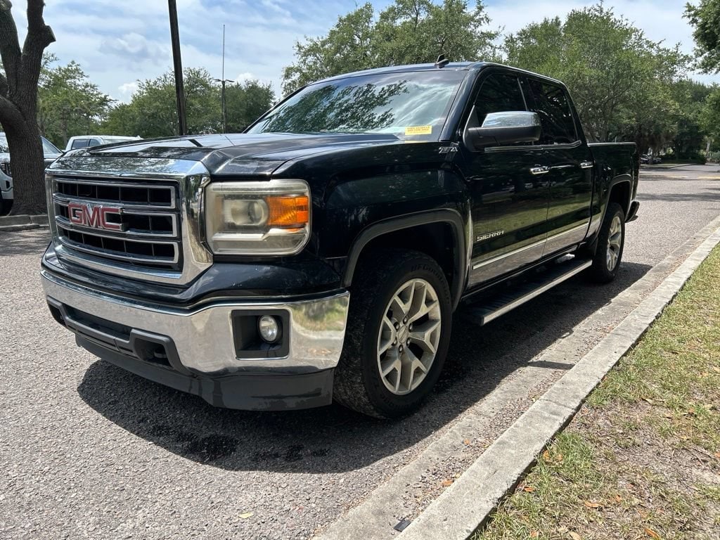 Used 2014 GMC Sierra 1500 SLT with VIN 3GTP1VEC1EG337517 for sale in Bluffton, SC