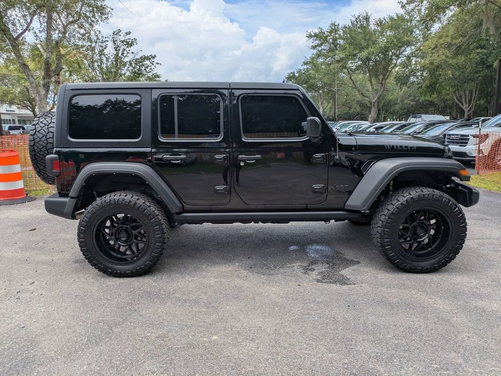 Used 2022 Jeep Wrangler Unlimited Willys 4x4 SUV
