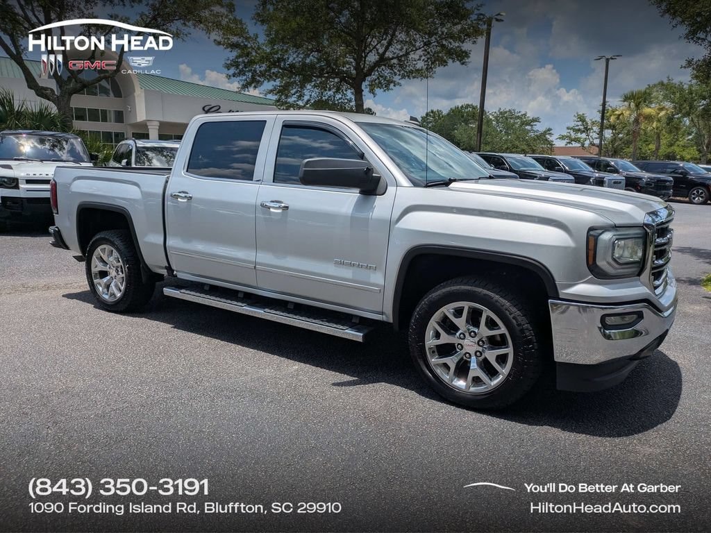 Used 2017 GMC Sierra 1500 SLT Truck Crew Cab
