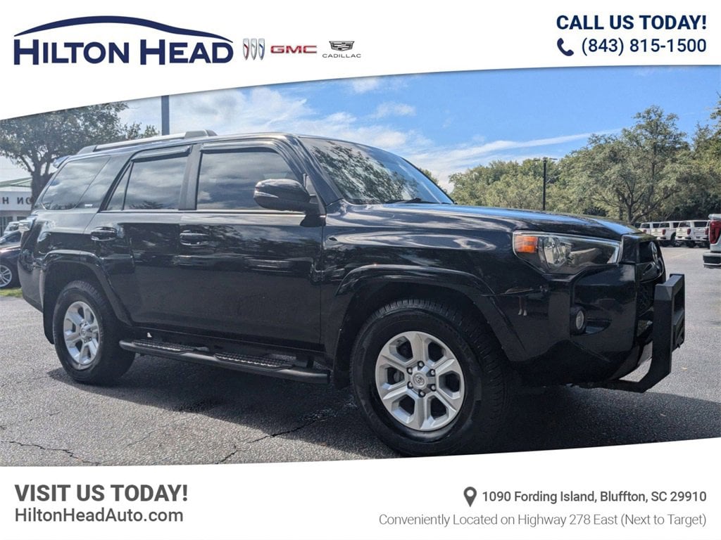 Used 2019 Toyota 4Runner SR5 Premium with VIN JTEZU5JR5K5211959 for sale in Bluffton, SC