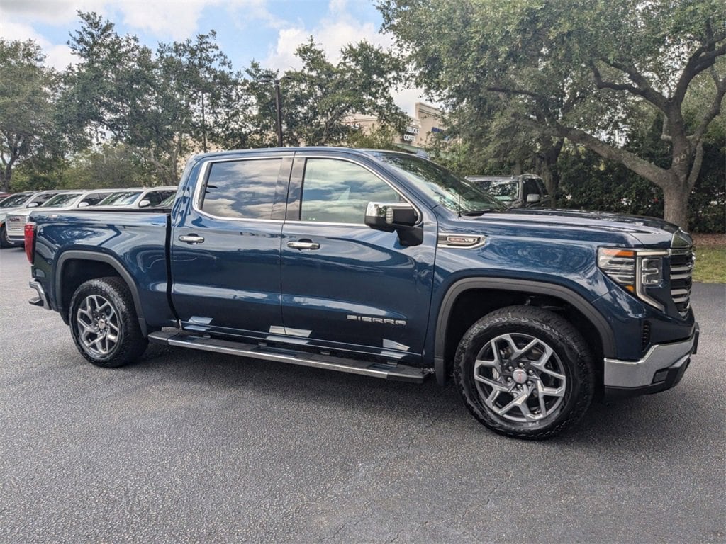 Used 2023 GMC Sierra 1500 SLT with VIN 3GTUUDELXPG153782 for sale in Bluffton, SC