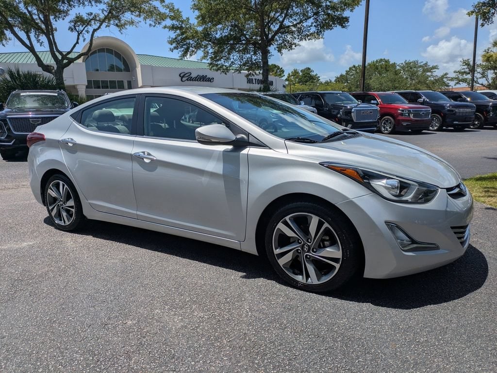 Used 2016 Hyundai Elantra Limited with VIN KMHDH4AE9GU598244 for sale in Bluffton, SC