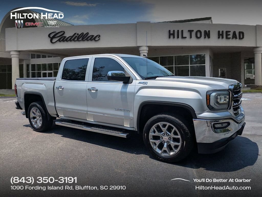 Used 2018 GMC Sierra 1500 SLT Truck Crew Cab