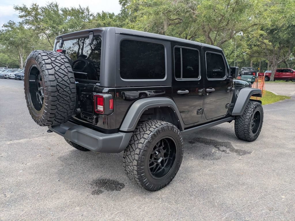 Used 2022 Jeep Wrangler Unlimited Willys 4x4 SUV