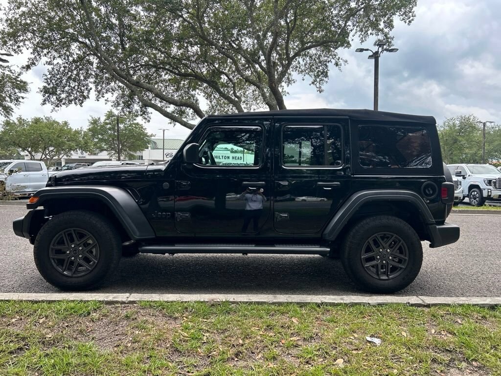 Used 2024 Jeep Wrangler 4-Door Sport S 4x4 SUV