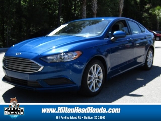 Used 2017 Ford Fusion SE with VIN 3FA6P0H79HR125958 for sale in Bluffton, SC