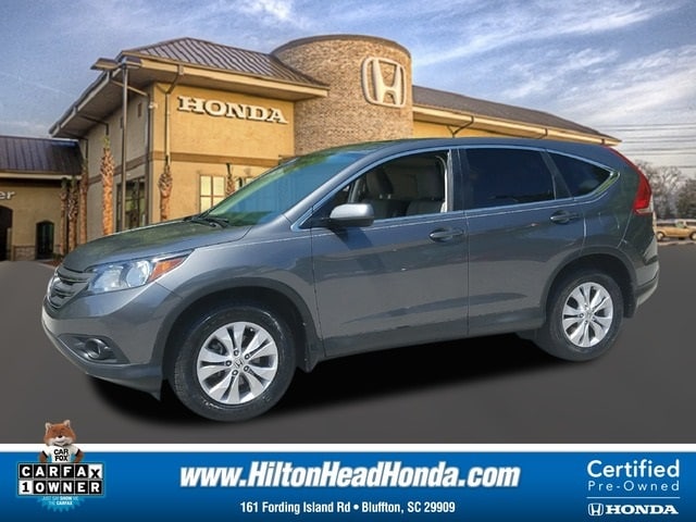 Certified 2014 Honda CR-V EX with VIN 2HKRM3H52EH551795 for sale in Bluffton, SC