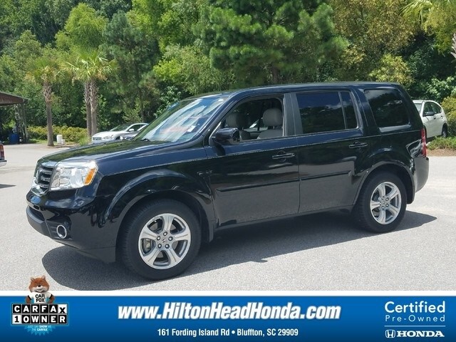 Certified 2015 Honda Pilot EX-L with VIN 5FNYF3H53FB010440 for sale in Bluffton, SC