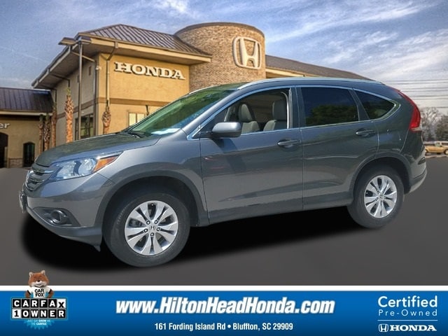 Used 2014 Honda CR-V EX-L with VIN 2HKRM4H79EH665820 for sale in Bluffton, SC