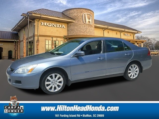 Used 2007 Honda Accord 3.0 SE with VIN 1HGCM66407A056329 for sale in Bluffton, SC