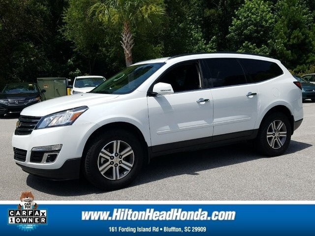 Used 2017 Chevrolet Traverse 1LT with VIN 1GNKRGKD1HJ128185 for sale in Bluffton, SC