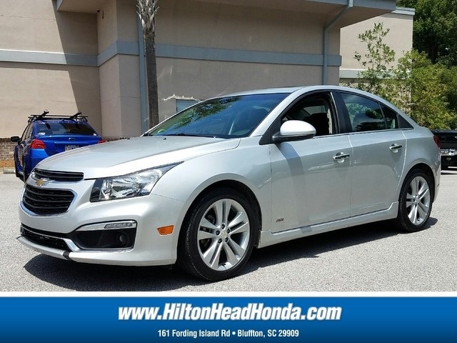 Used 2015 Chevrolet Cruze LTZ with VIN 1G1PG5SB1F7241791 for sale in Bluffton, SC