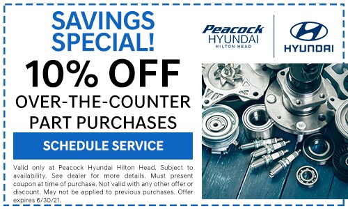 Specials | Peacock Hyundai Hilton Head