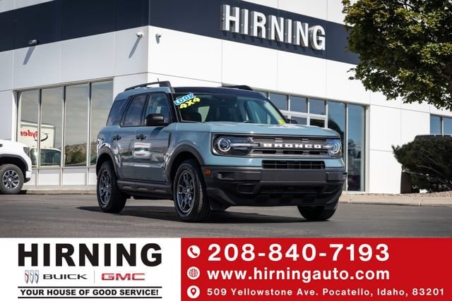 Green 2021 Ford Bronco Sport SUV / Crossover All-Wheel Drive 