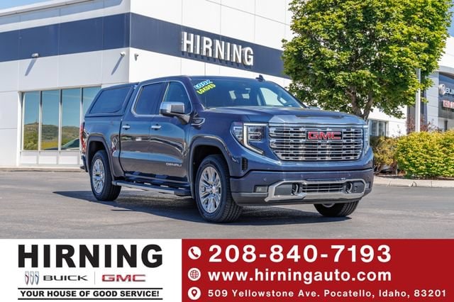 Pacific Blue Metallic 2022 GMC Sierra 1500 Pickup Truck Four-Wheel Drive Automatic