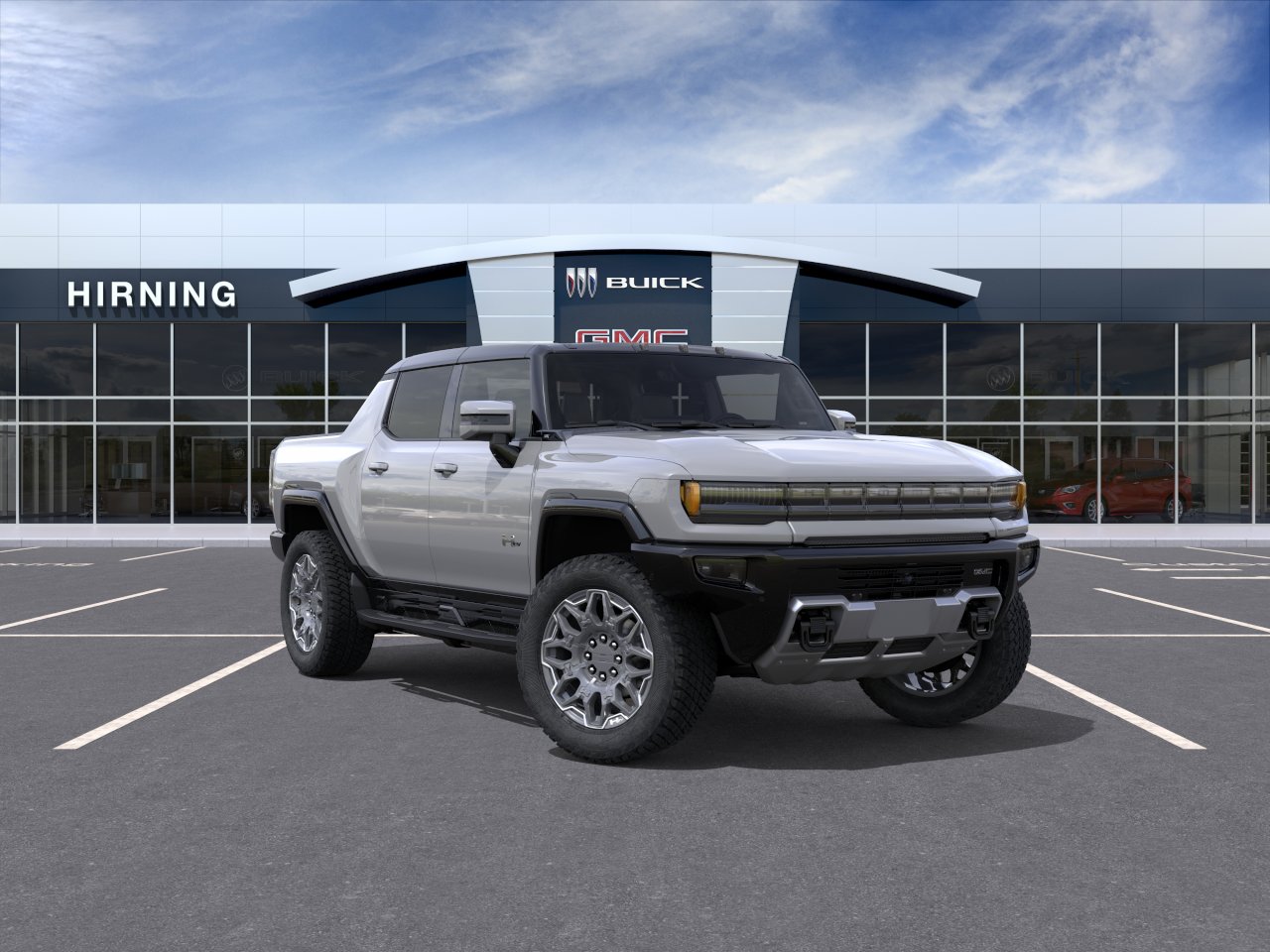 Meteorite Metallic (Grey) 2024 GMC Hummer EV Pickup Pickup Truck All-Wheel Drive Automatic
